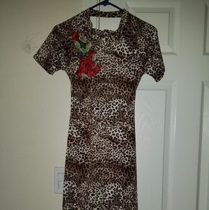 Cheetah dress